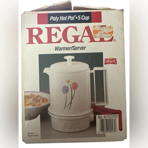 Regal Poly Automatic Insta Hot-Pot Electric Kettle 5 Cup Tea Coffee Pot Warmer